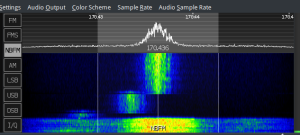 CubicSDR  fine tuning
